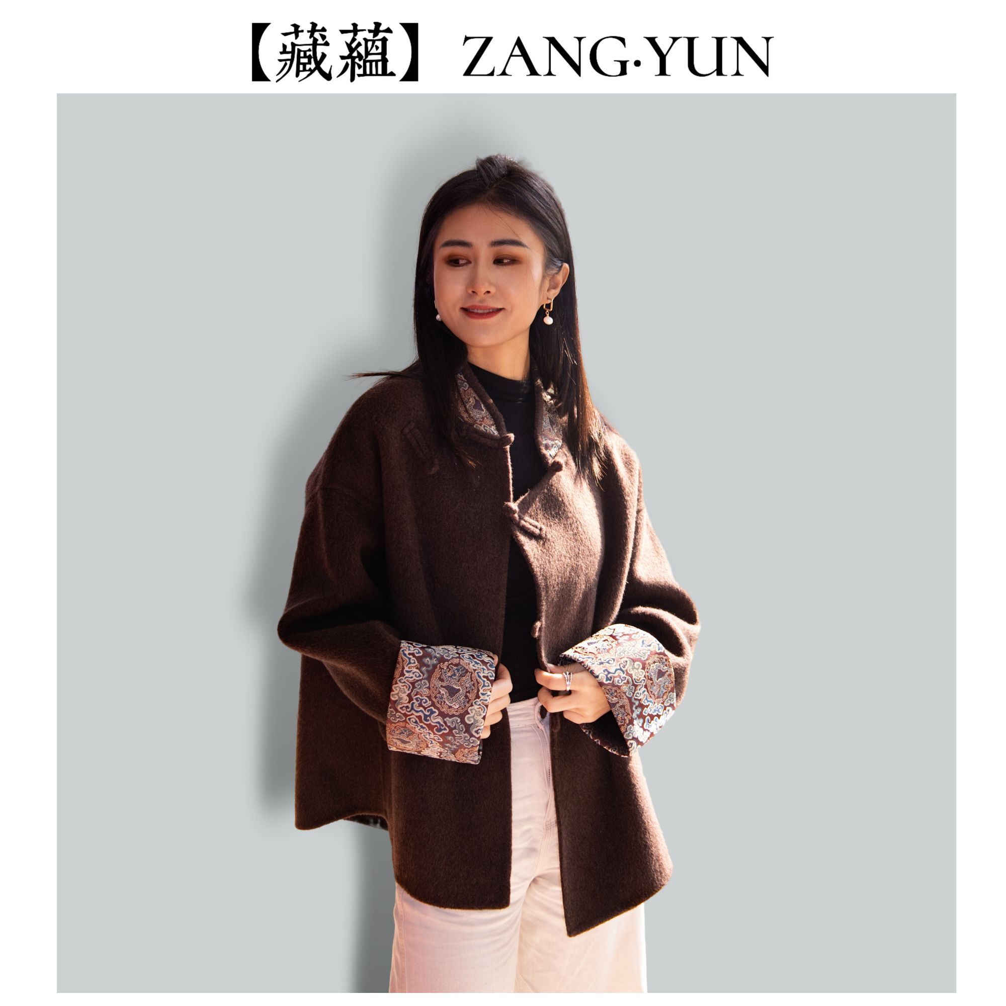 【酣春】1188|短款羊毛外套外套