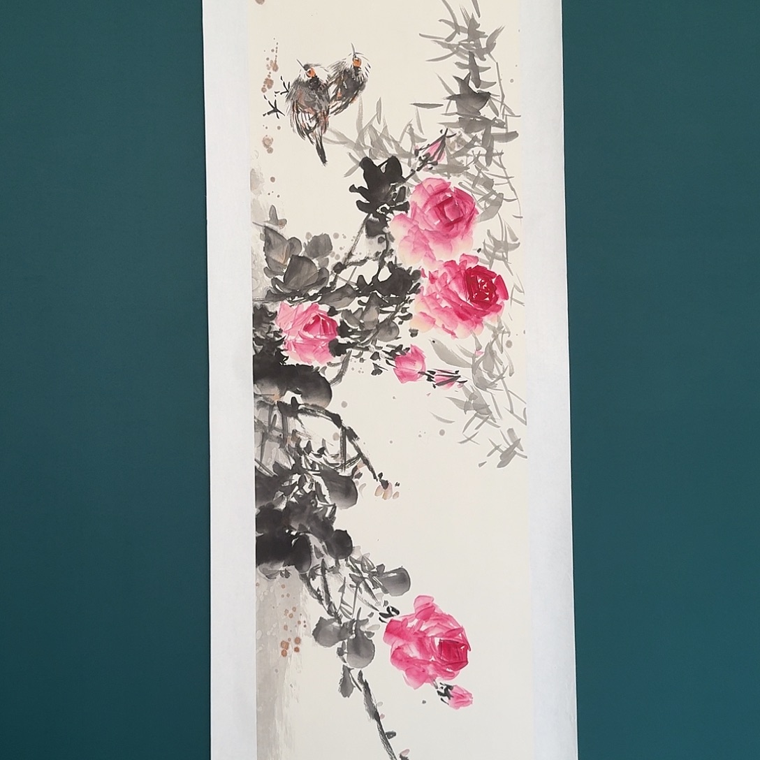 国画董老师的作品