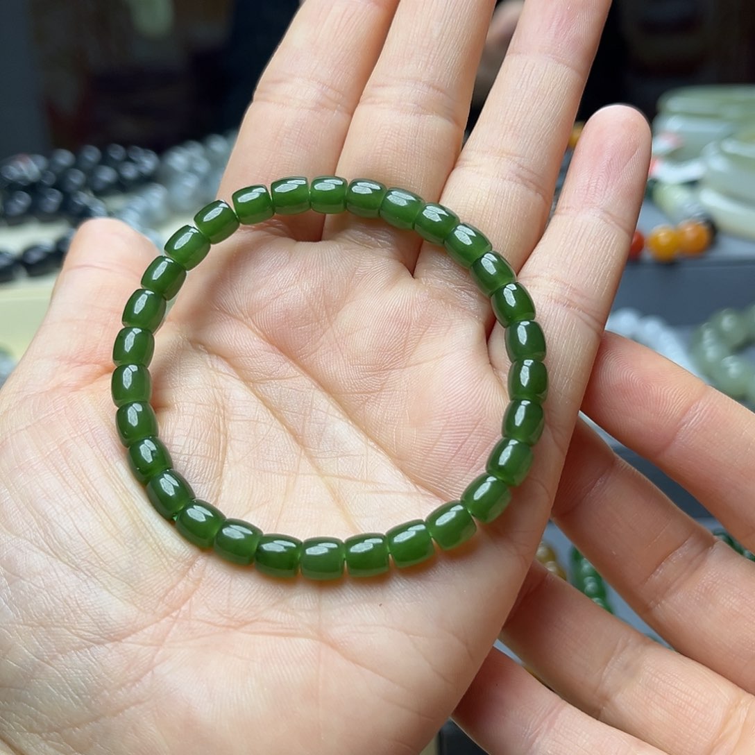 和田玉手链未镶嵌