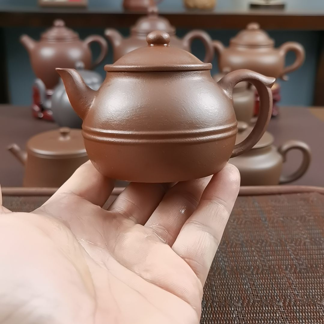 紫砂茶壶底槽清舒林180CC
