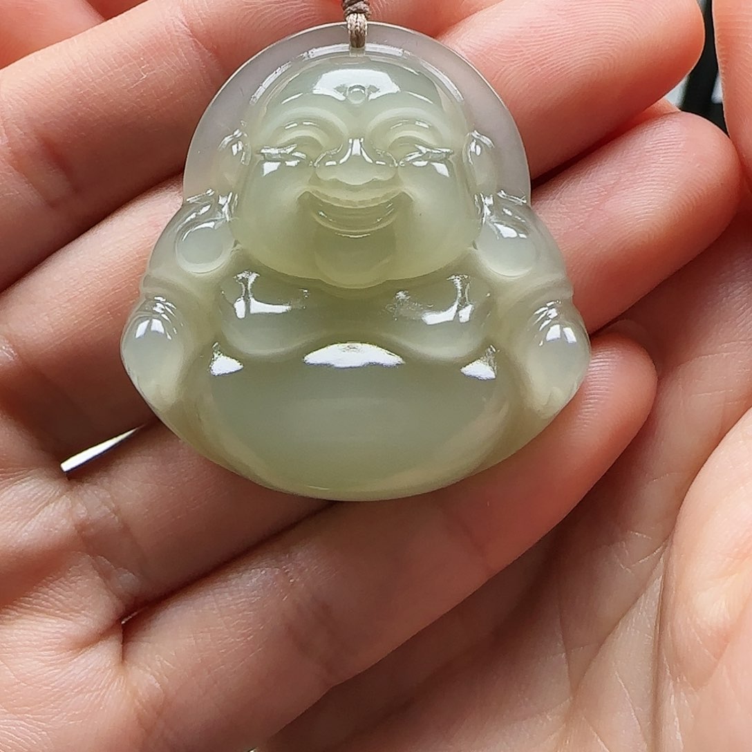 和田玉颈饰未镶嵌天**久