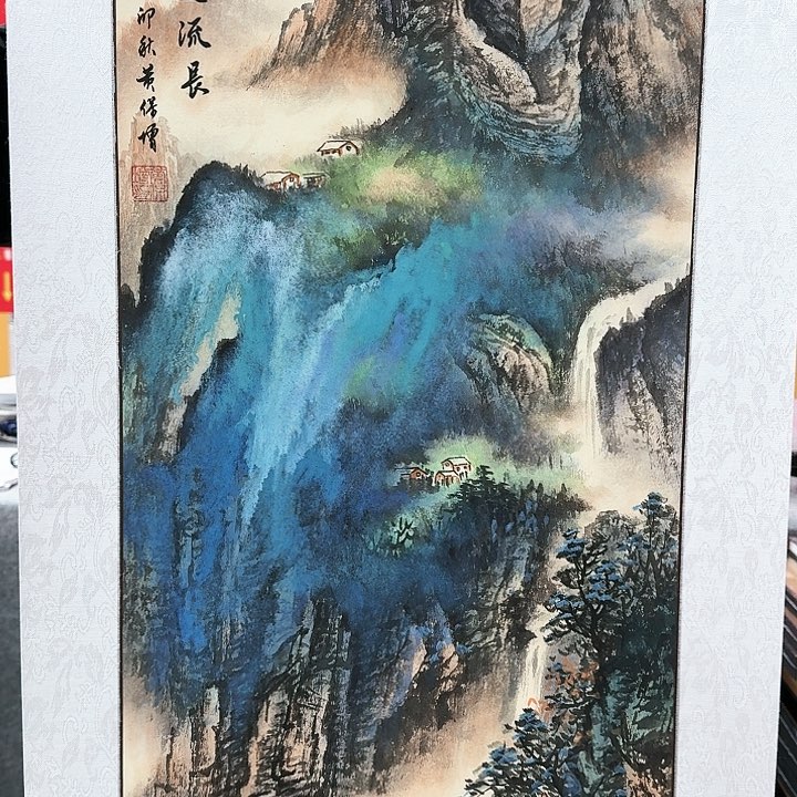 国画书法作品多次参加