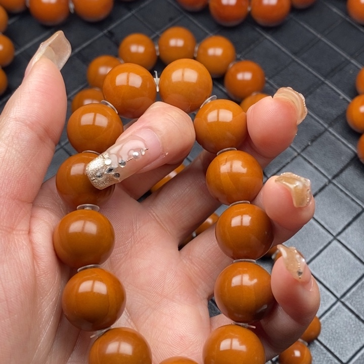 橄榄核手串/手链孤***³橄榄核18颗