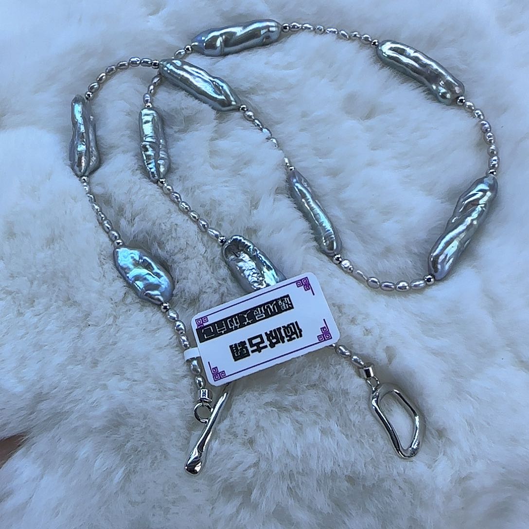 未镶嵌项链定制905淡水珍珠