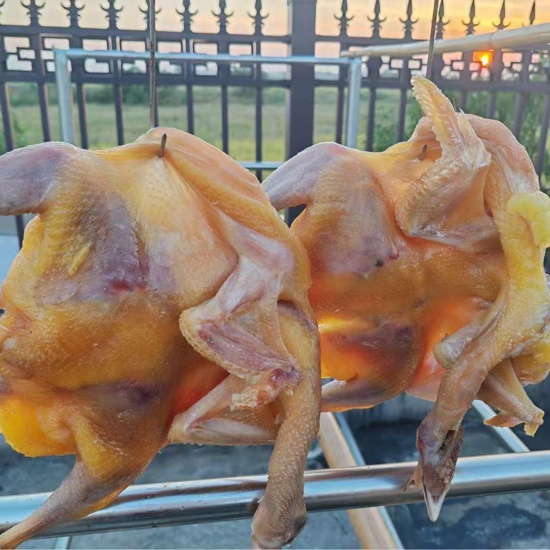 固始腊鸡三黄鸡风干鸡河南大别山特产