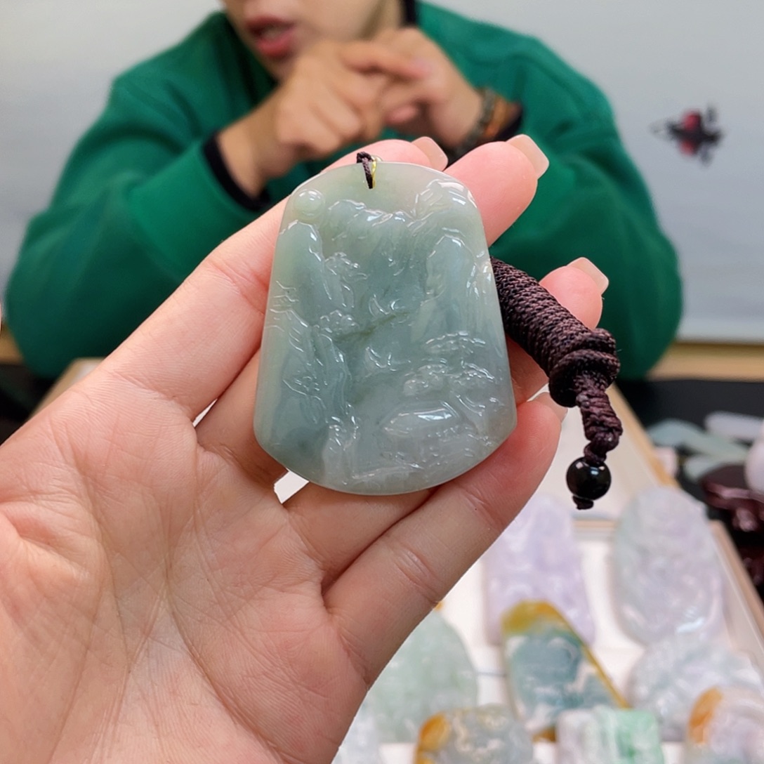 翡翠吊坠(不含链)未镶嵌