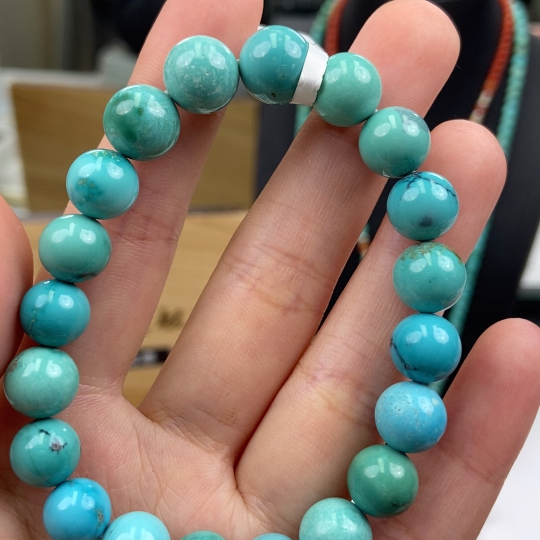 未镶嵌绿松石珠宝奇石