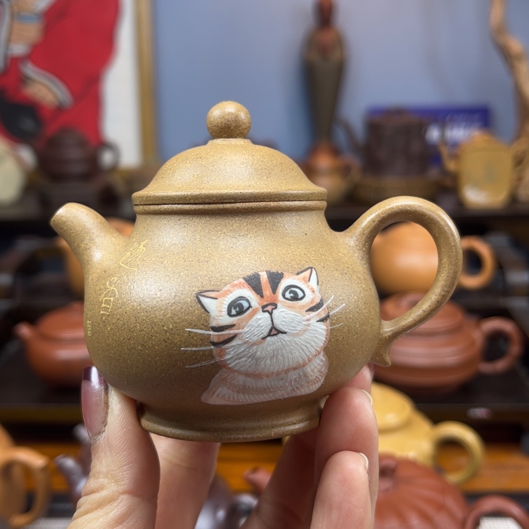 紫砂茶具半手工制作