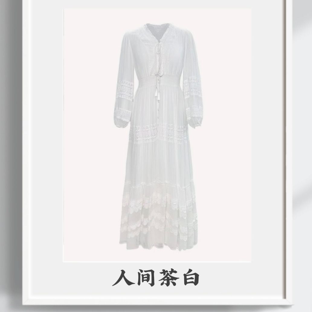 【2025款 色彩PARTY原创】桑蚕丝连衣裙Y25C9004