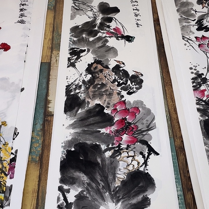 国画张圣敏先生纯手绘作品