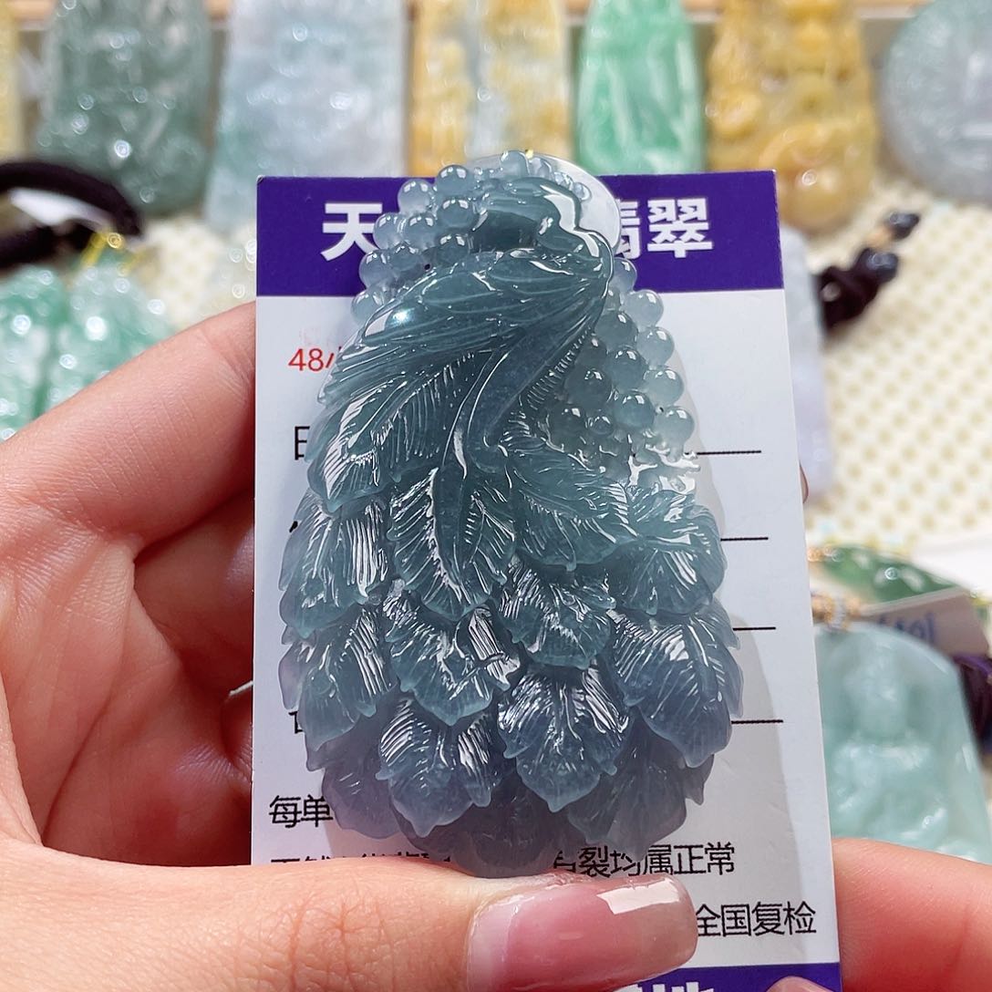颈饰未镶嵌翡翠凤