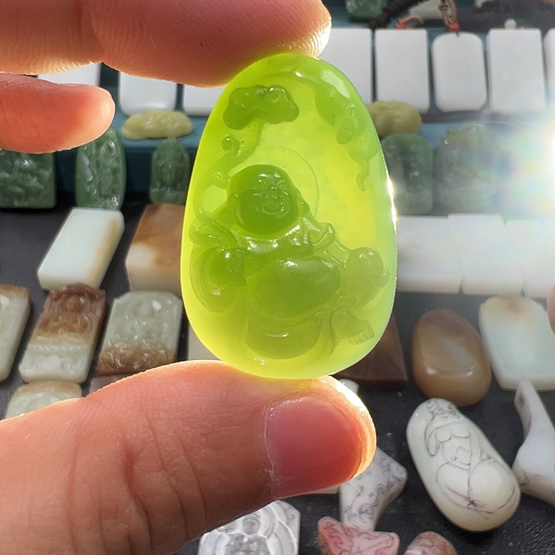 挂件未镶嵌定制和田玉