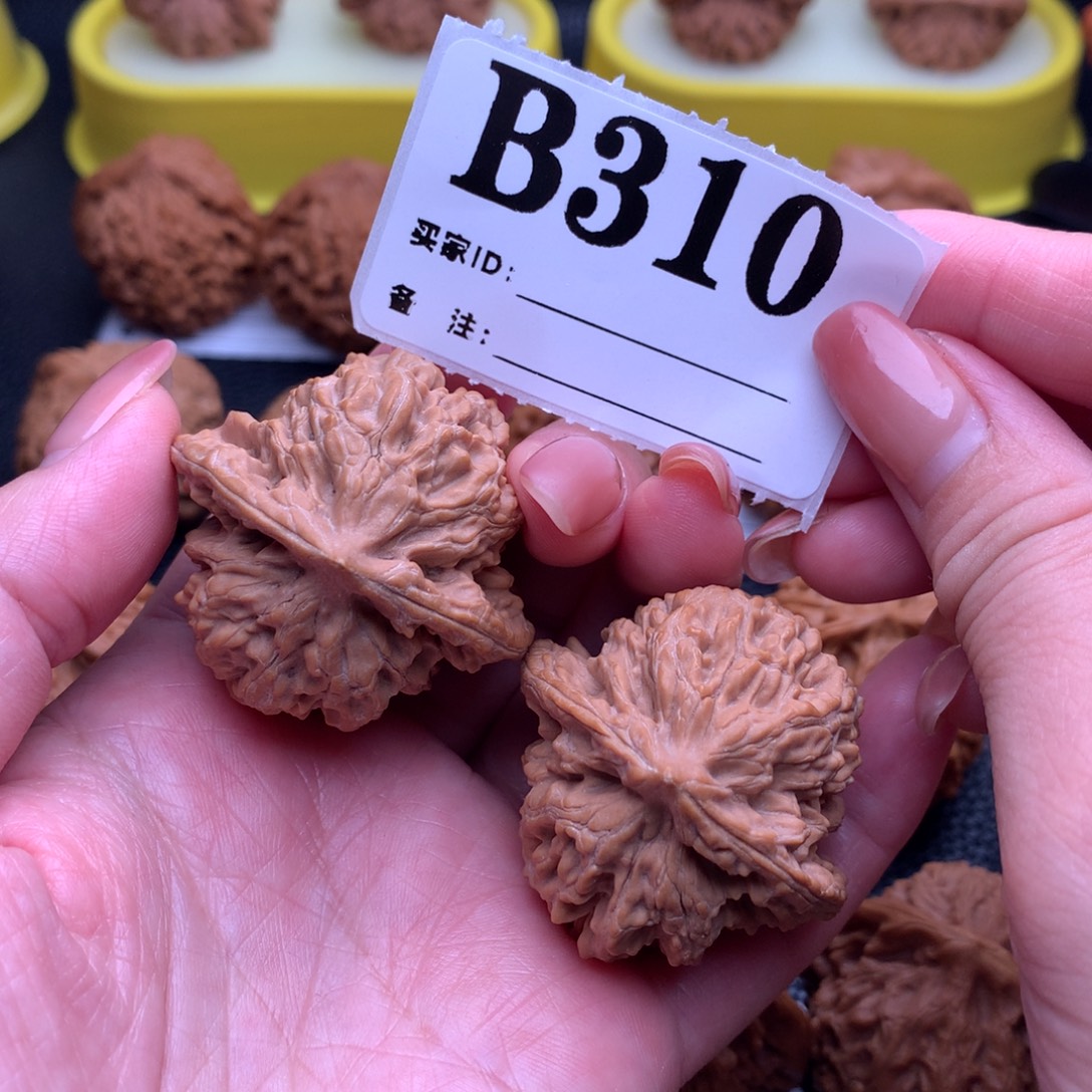吊坠文玩核桃虎头310链接40尺全品