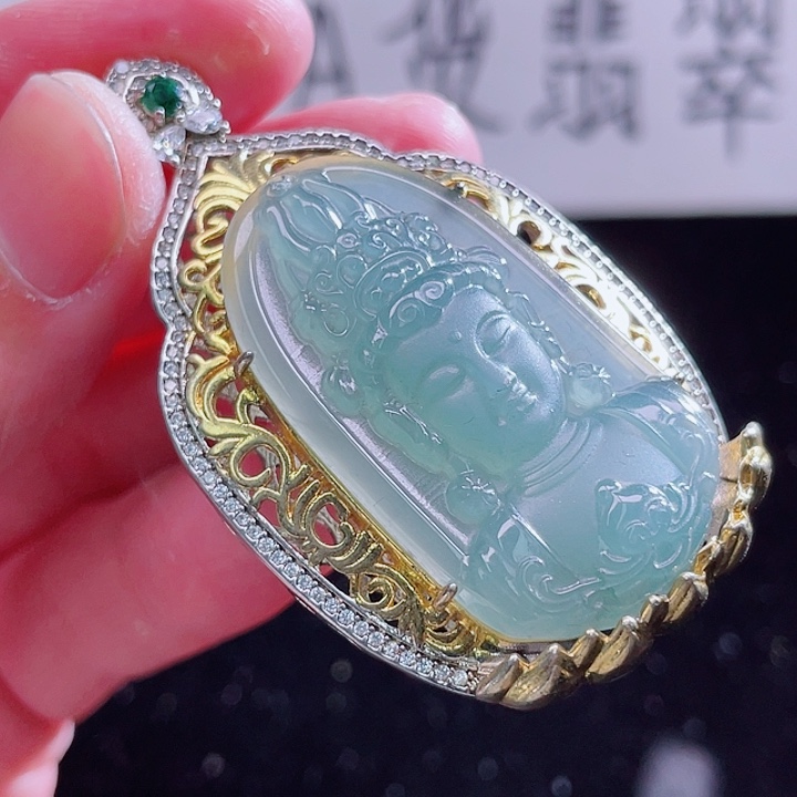 翡翠颈饰未镶嵌9999999999