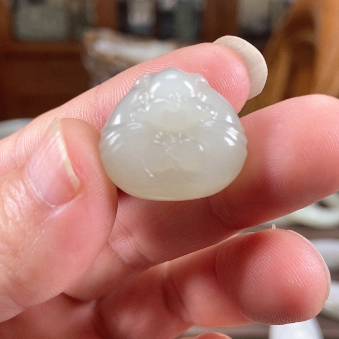 和田玉（白玉）颈饰未镶嵌