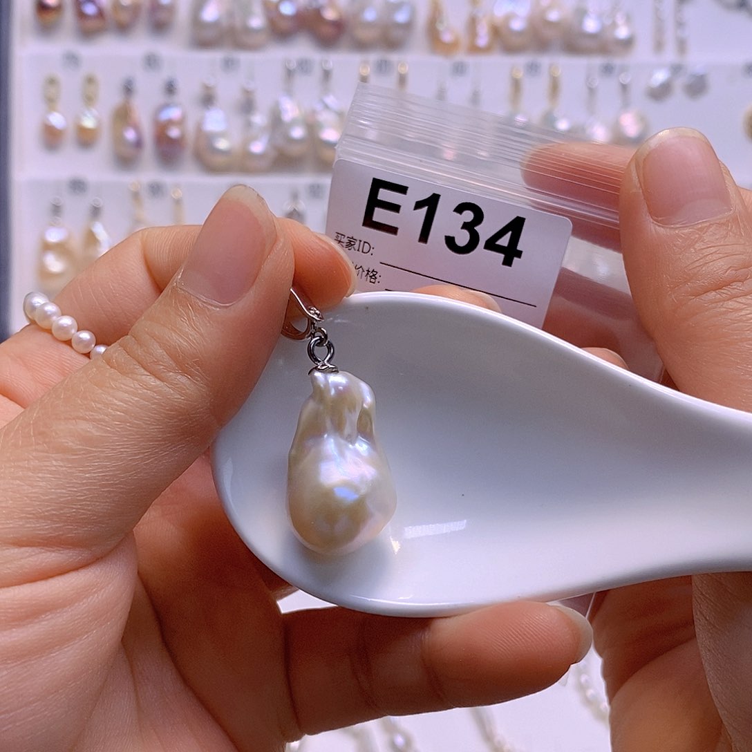 淡水珍珠颈饰银S925镶嵌