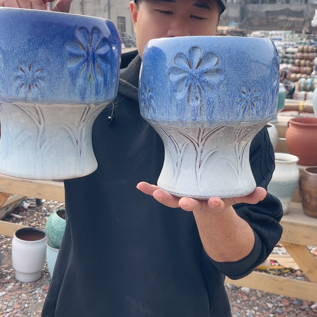 红陶养养花盆0226-1227