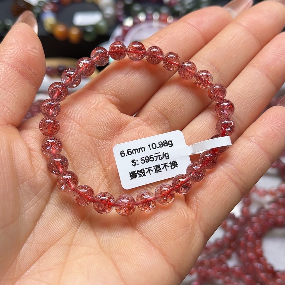 水晶手链未镶嵌手链