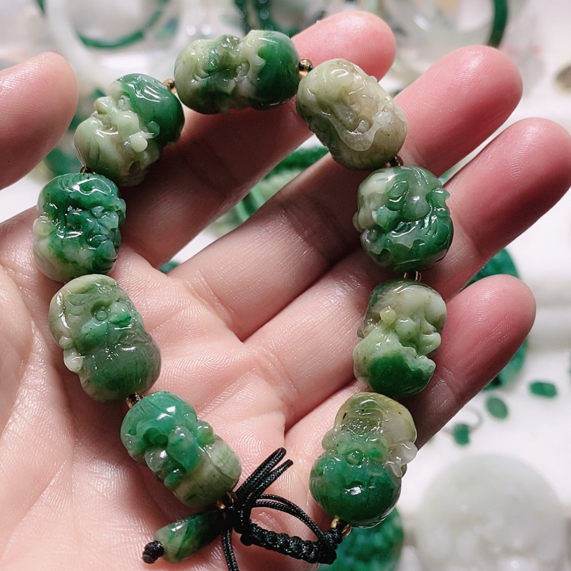 【闪购商品】未镶嵌独山玉镯子56