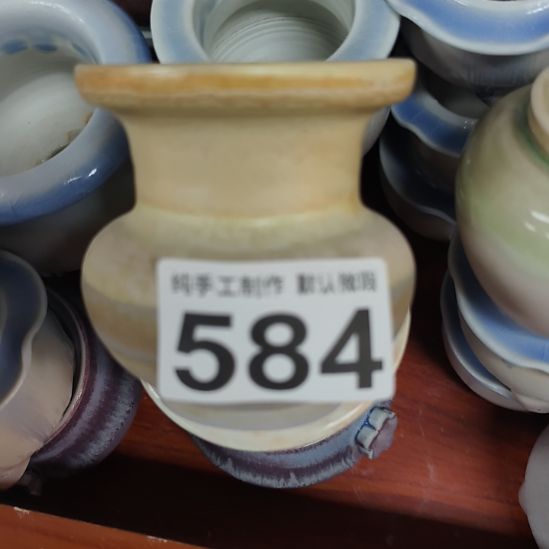 景德镇手工高温陶瓷：内口7.5高8.5