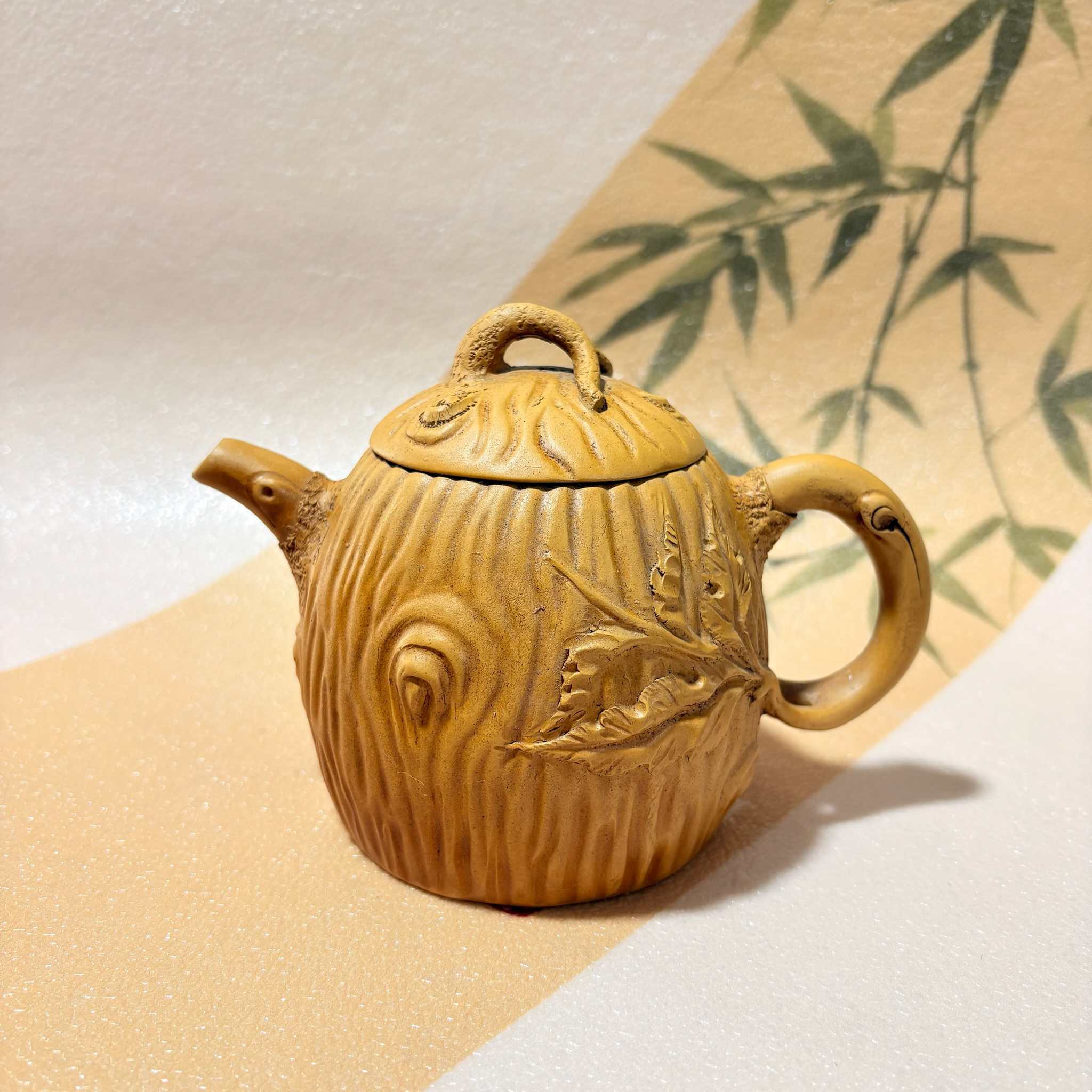 （早期）回流收藏1968库存处理老一厂宜兴原矿黄金段供春秦权300c