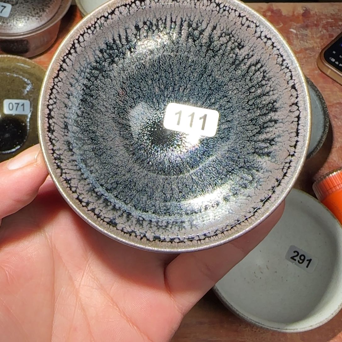 锐***铭茶盏焦源柴烧自然还原111