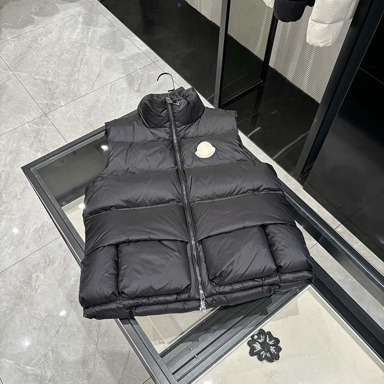 25秋冬新款 时尚百搭休闲立领坎肩马甲女款羽绒服-8855