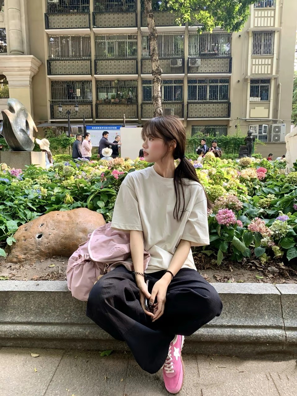 新款这个配色简直是神搭～简单发泡logo凉感美式短袖 （微瑕）