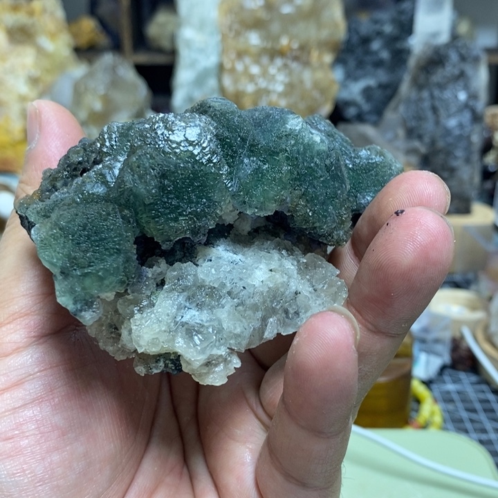 水晶水晶柱未镶嵌