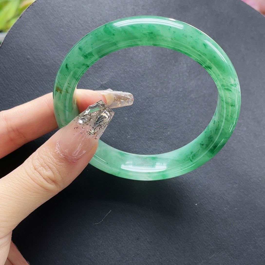 石英质玉未镶嵌手镯58.5