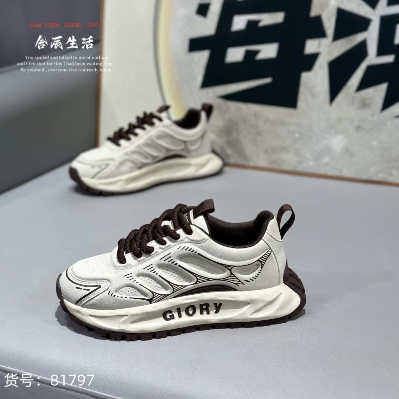 欧式老爹鞋2025秋季运动休闲鞋厚底增高鞋10681797