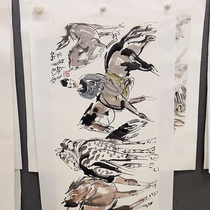 国画手寫手繪作品203