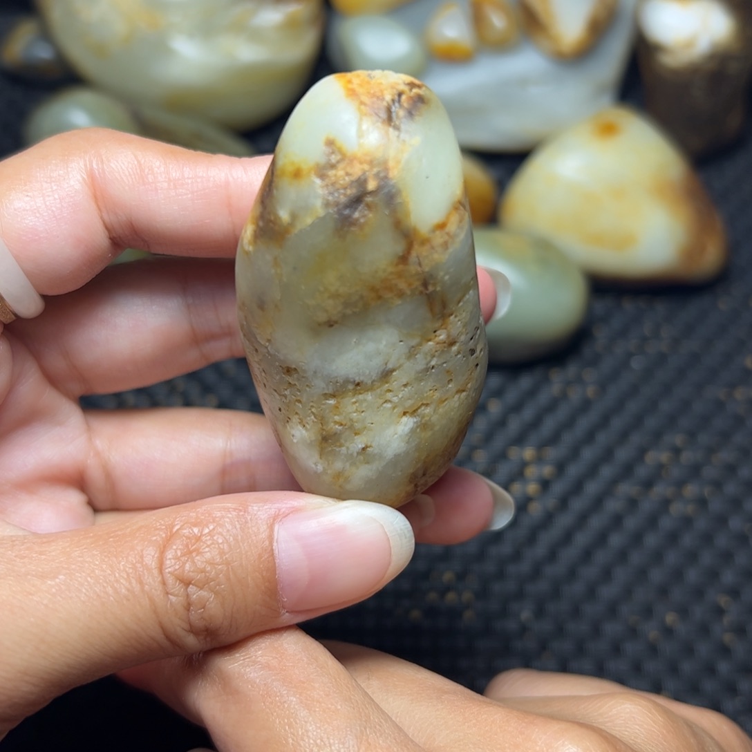 和田玉未镶嵌挂件11