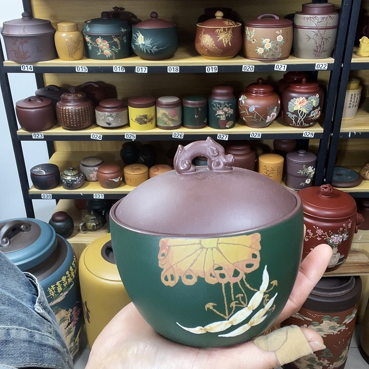 紫砂茶叶罐紫砂茶叶罐