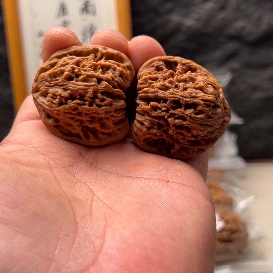 西***租把件文玩核桃南疆42.5微色差