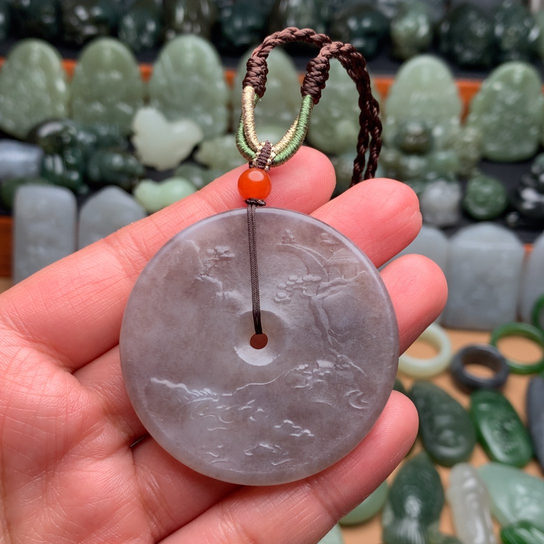 和田玉颈饰未镶嵌挂件61