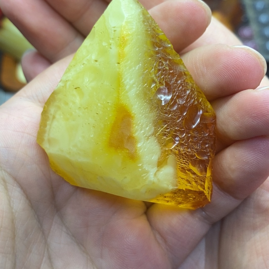 定制琥珀未镶嵌梅*唐