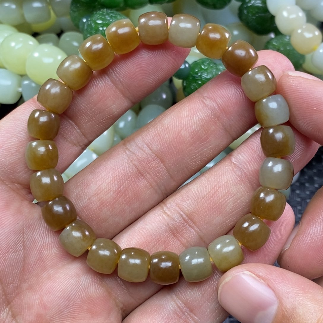 和田玉手链未镶嵌