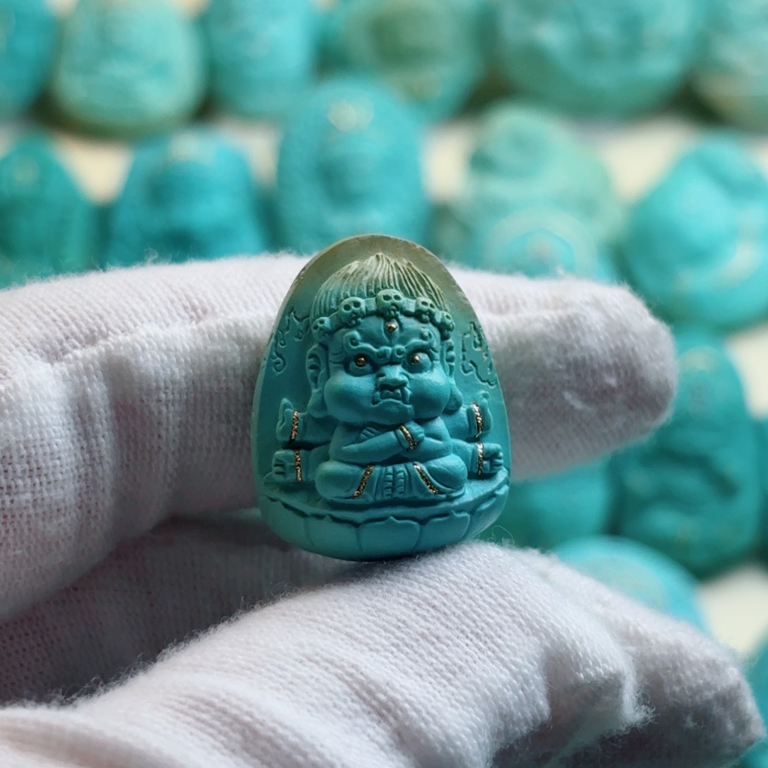 未镶嵌绿松石珠宝奇石