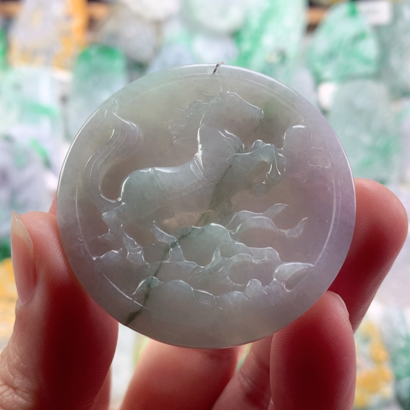 【闪购商品】翡翠吊坠(不含链)未镶嵌