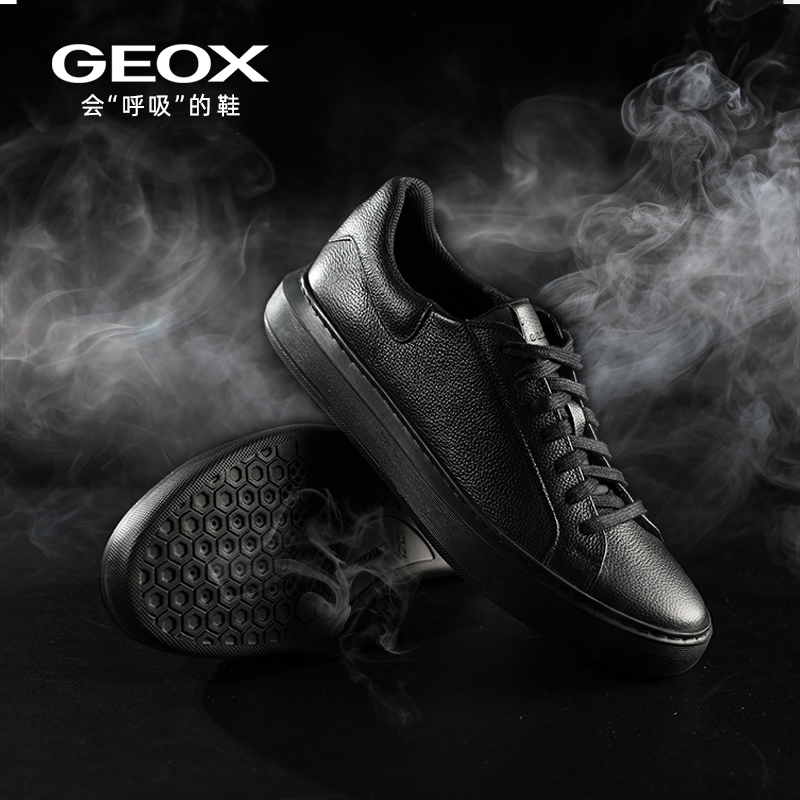 GEOX/杰欧适男款爆款2025新款老钱风男鞋干净感痞帅男鞋商务男鞋
