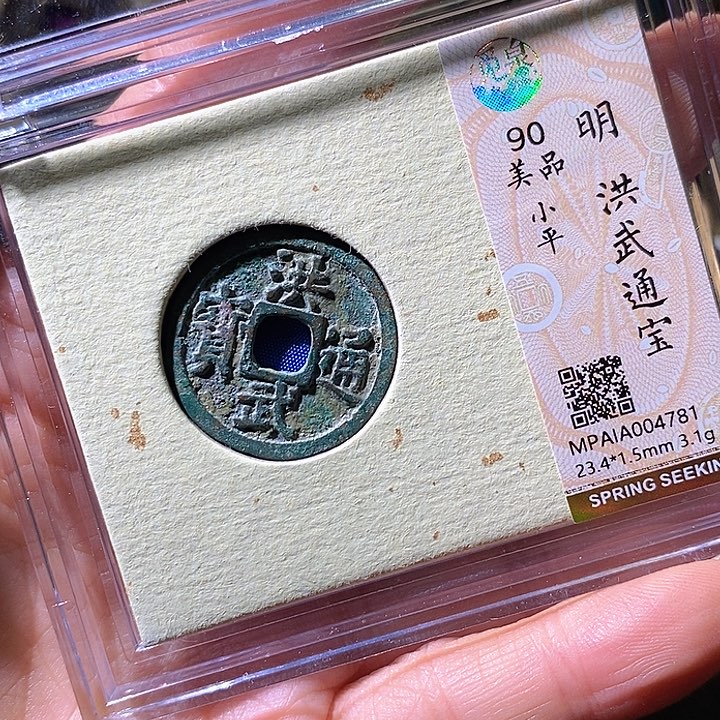铜洪武通宝。华夏天玺总店781