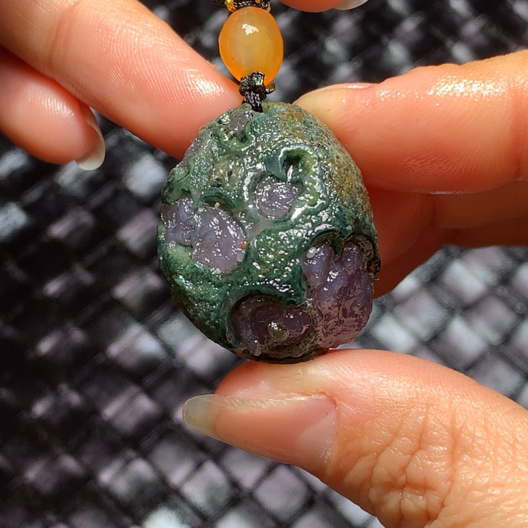 未镶嵌玛瑙/玉髓珠宝半成品