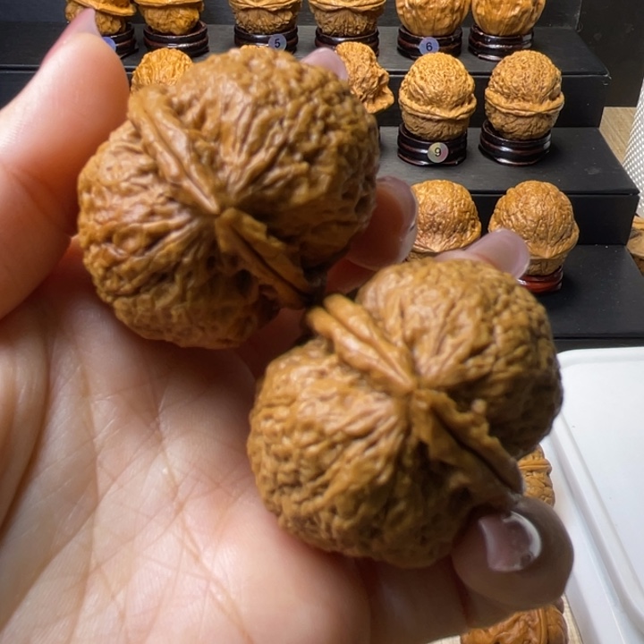 把件文玩核桃铁狮子43尺10Y