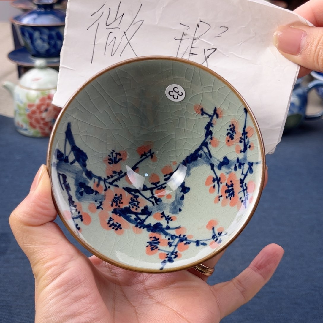 杯景德镇手绘手工茶具