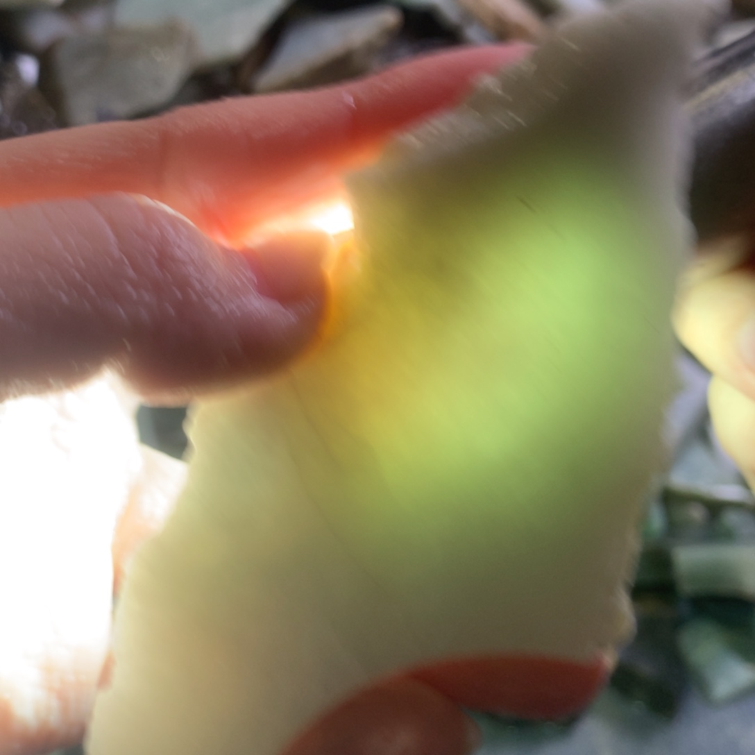 翡翠颈饰未镶嵌缅甸翡翠