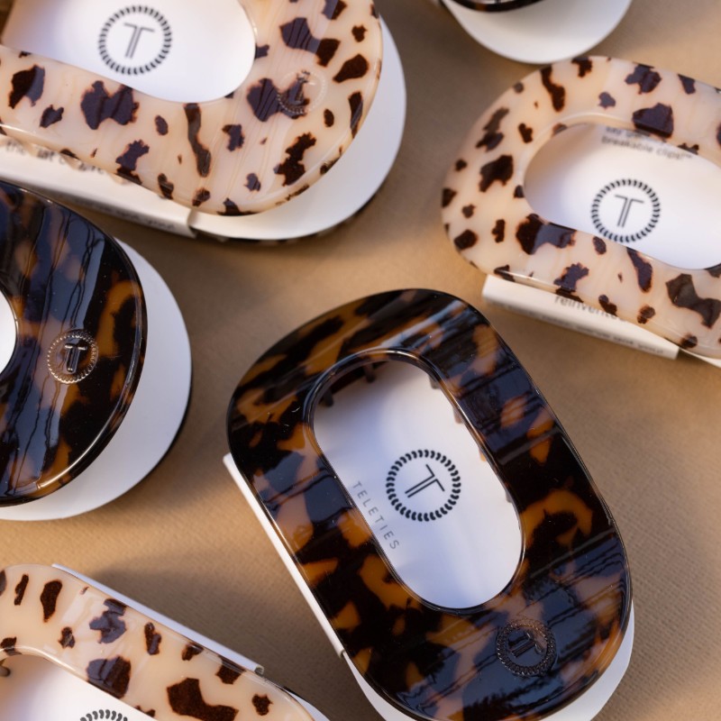 TELETIES扁平夹【达人】女大号后脑勺发抓高级感发量多鲨鱼夹不伤发