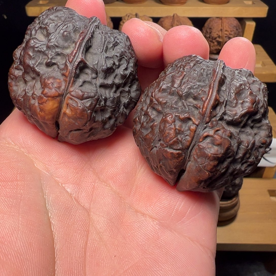 文玩核桃吊坠九五玄包43mm