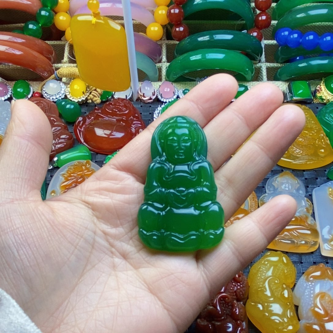 玛瑙/玉髓未镶嵌颈饰