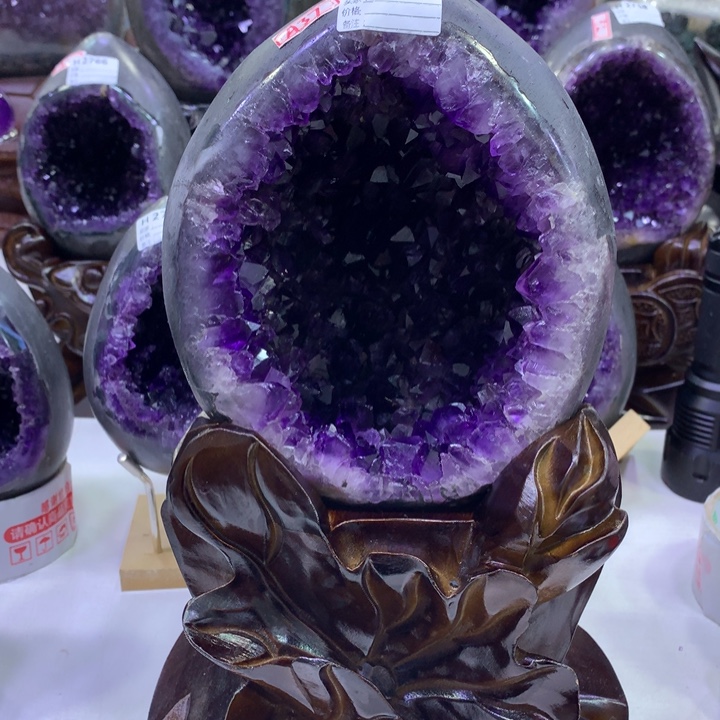 水晶紫水晶未镶嵌0969